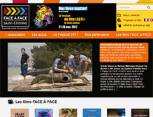 Tablet Screenshot of festivalfaceaface.fr